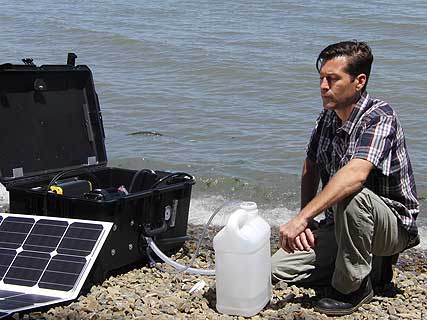 The Aquifer 200 and 360 watermakers are an ideal solution when arriving at an area where the water conditions are unknown