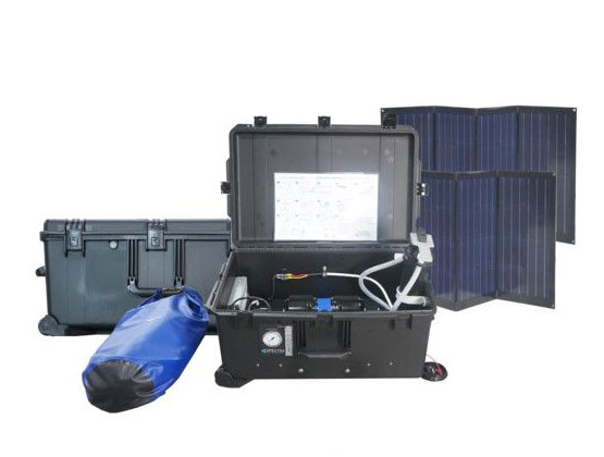 The Flight Ready Aquifers are an ideal solution when arriving at an area where the water conditions are unknown.