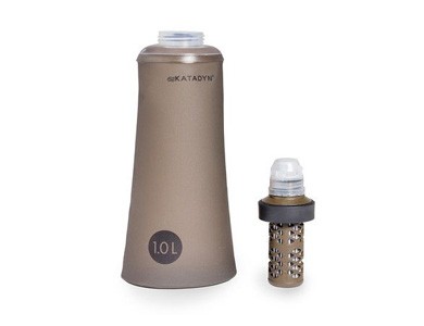 KATADYN BEFREE HERO FAST FLOW The Katadyn BeFree Hero Fast Flow is an ultralight and fast water purifier.
This filter comes with a flow rate of up to 1L/min.